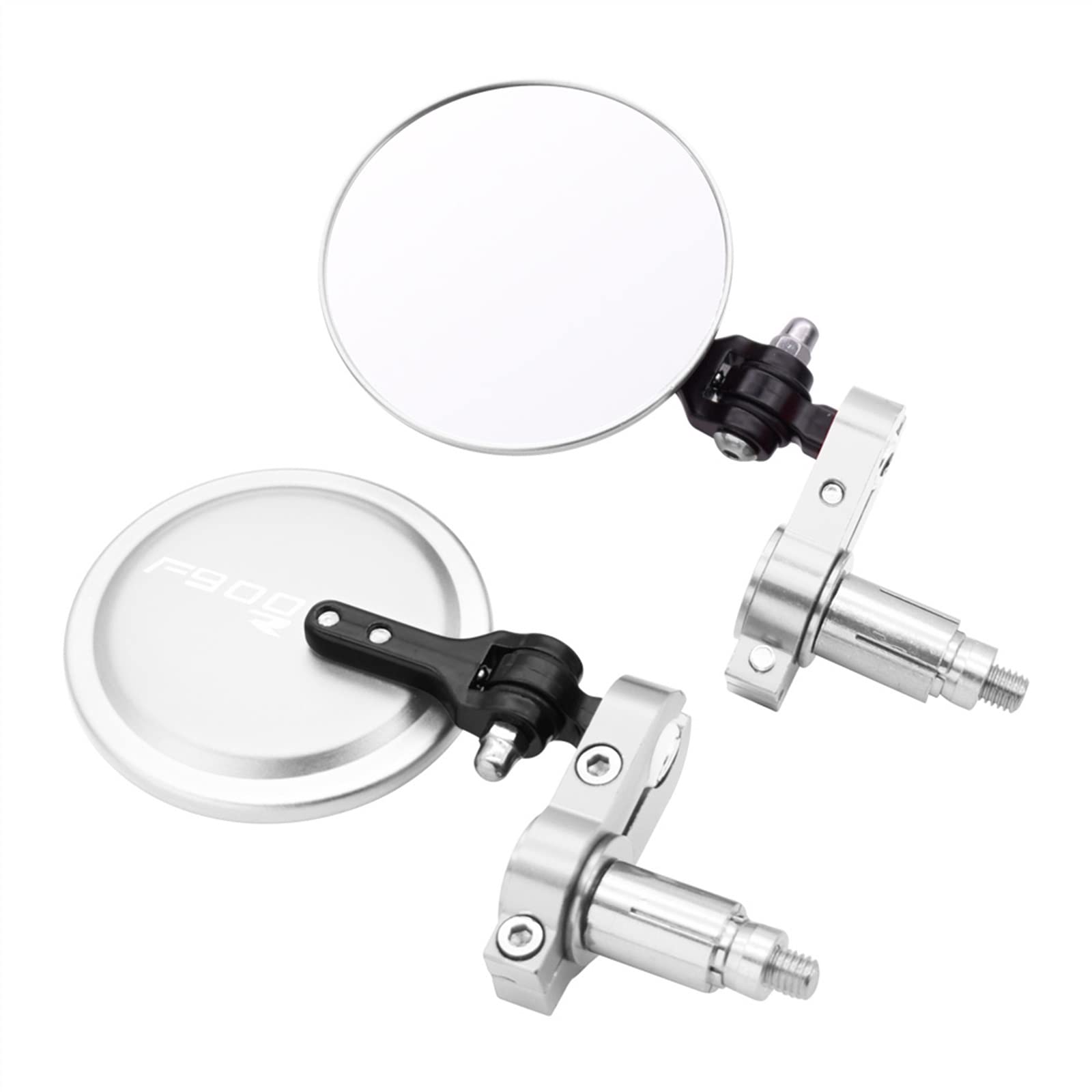 Rétroviseurs Moto Ajustables Pour BMW F900R - Alliage Aluminium, Pliables, Vision Grand Angle - 6