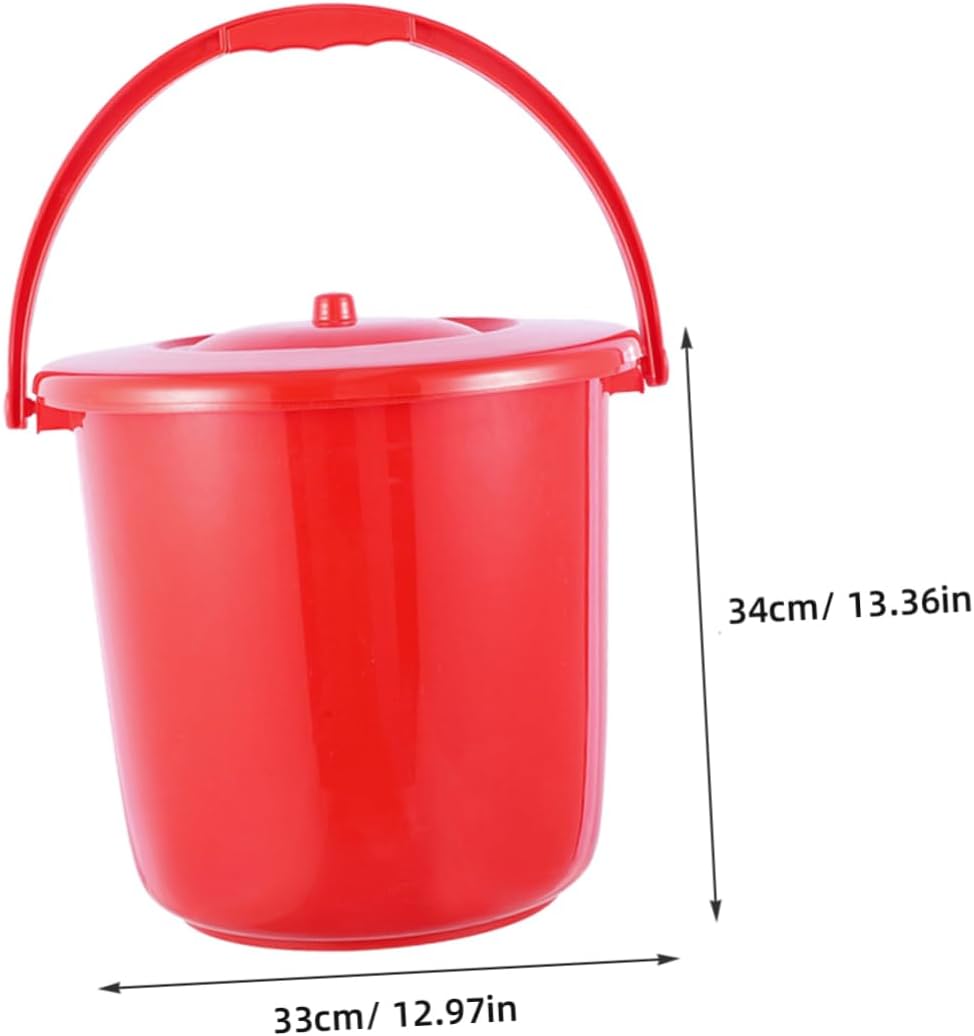 FOMIYES Unisex Chamber Pot for Adults and Boys and Girls Portable Urinal Bottle with Lid Easy to Clean Bedpan for Home Travel and Medical Use Lightweight and Design