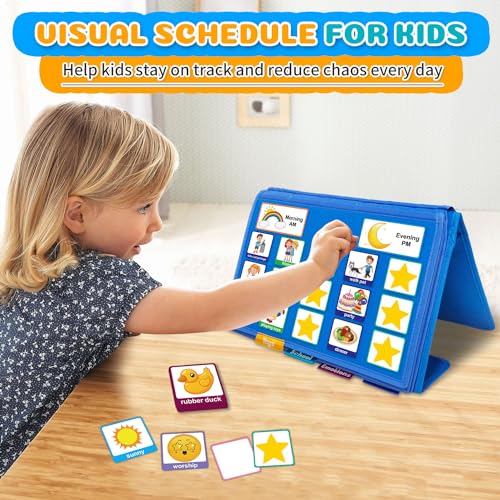 BOHEMIABY PECS Communication Book for Autism & Nonverbal Kids - 196 Picture Cards for Speech Therapy, Visual Behavior Aid with Emotion & Daily Learning, Special Education Materials for Home & School - Image 5