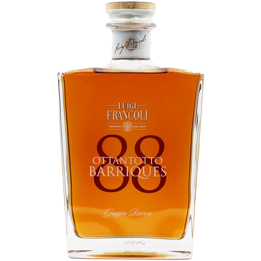 Luigi Francoli Grappa 88 Barriques Riserva 42,5% vol 700ml
