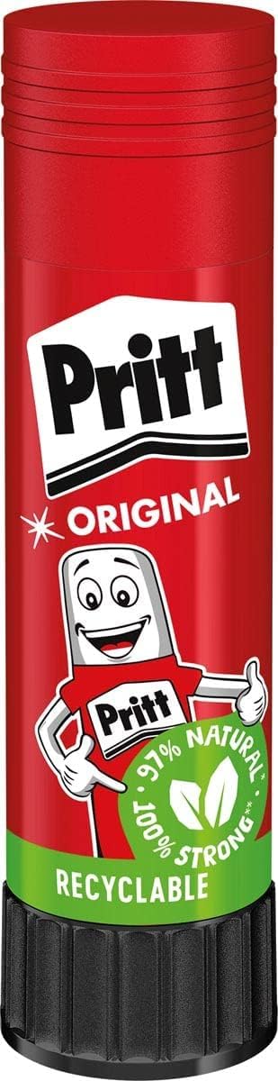 Pritt Klebestift Multipack, 5x 4x43g | Große Vorratspackung lösungsmittelfreier Klebestifte – ideal für Schule, Büro & kreative Bastelprojekte