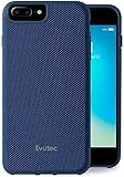 Evutec Compatible with iPhone 6 plus/6s Plus/7 Plus/8 Plus Unique Heavy Duty Case Blue Ballistic...