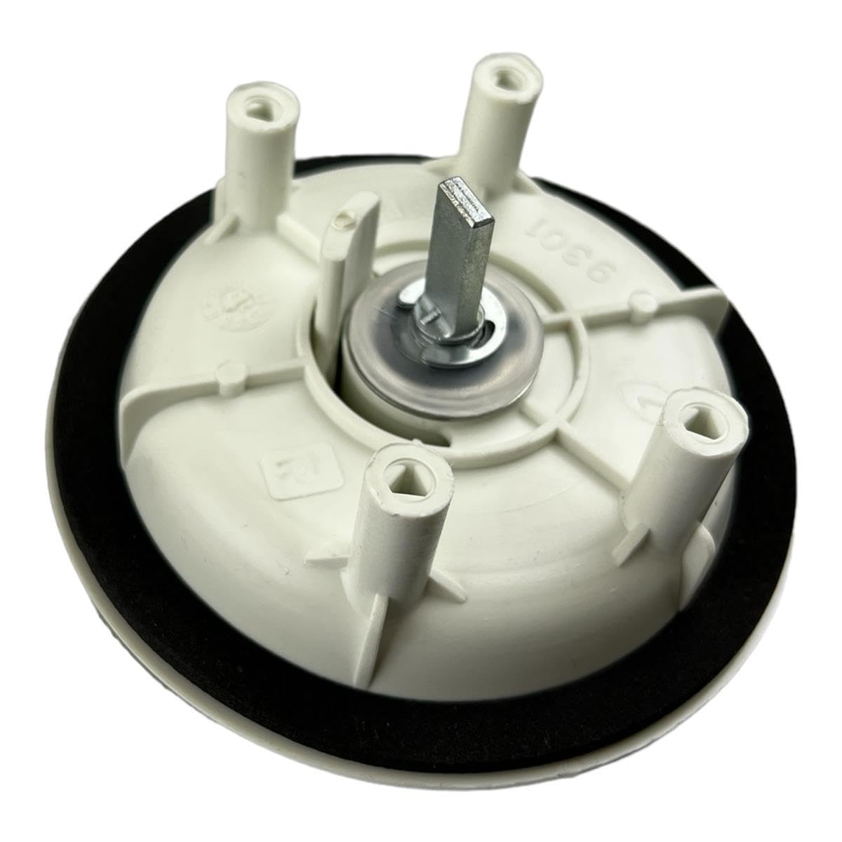CR-MOESANCO® Cerradura Autocaravana Exterior e Interior | Cierre Puerta Caravana y Camper 30-40mm Compatible con Zadi | Kit Completo Ambidiestro Anti-UV con 2 Llaves y Junta | Ø110mm Blanco