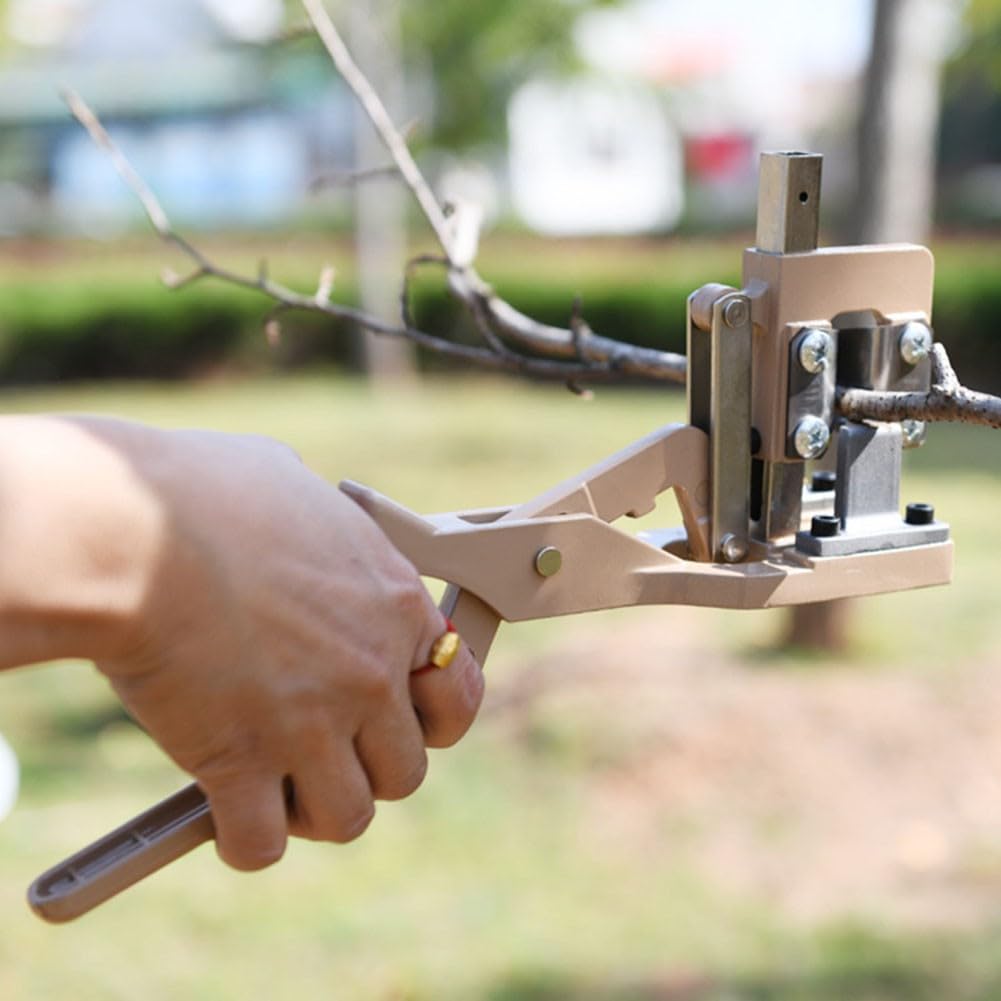 Sk5 - Set di forbici da innesto per rami da 8-20 mm, in lega di alluminio, con manico ergonomico antiscivolo e nastri da innesto da 3 cm