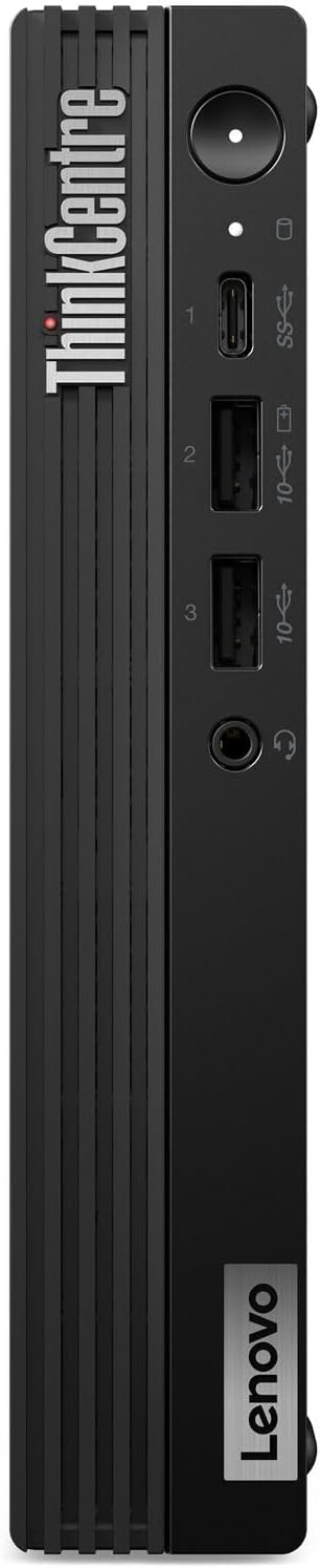 Lenovo ThinkCentre M70q Tiny Desktop – Intel Core i5 10th Gen, 16GB DDR4 RAM, 256GB NVMe SSD, Built in WiFi, Windows 11 Pro, Supports Triple Monitor Setup, Compact Business Mini PC – (Renewed)