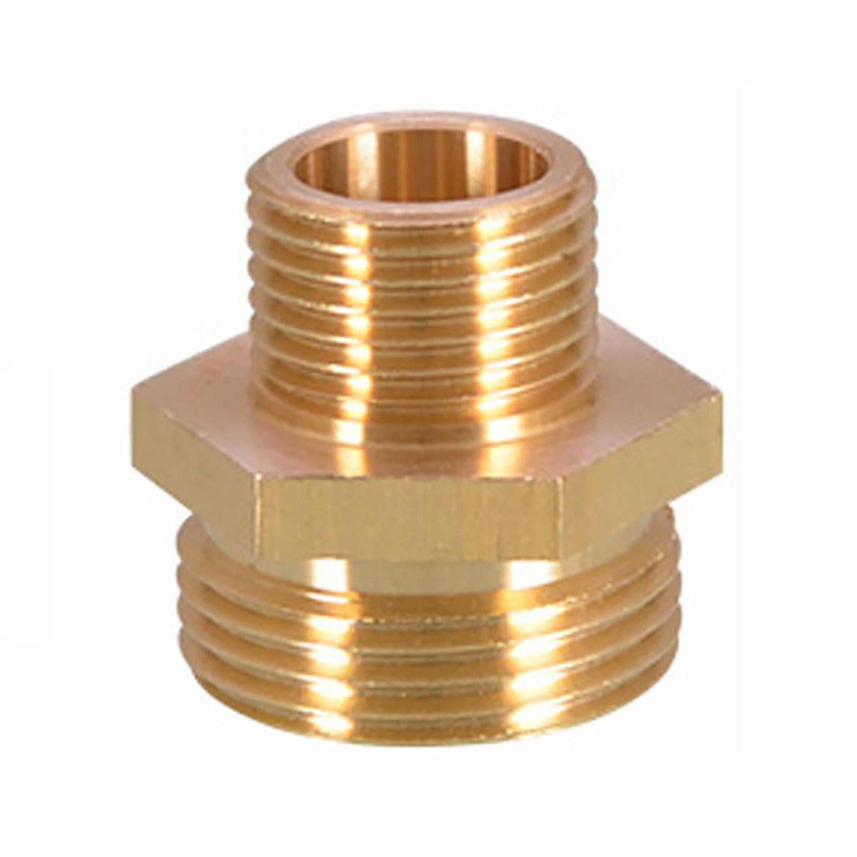 Adapter M30 Male Thread Transfer G1/2 3/4 Connector, Shower Bathroom Kitchen, Faucet Pipe Accessories, Brass Material