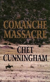Hardcover Comanche Massacre (G K Hall Large Print Book Series) [Large Print] Book