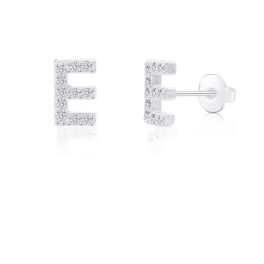 TarsusHypoallergenic Initial Studs Earrings Jewelry Gifts for Women Mens