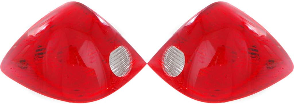 CarLights360 For Pontiac G6 Tail Light 2005 06 07 08 09 2010 Pair Driver and Passenger Side CAPA For GM2800201, GM2801201C | 15242809
