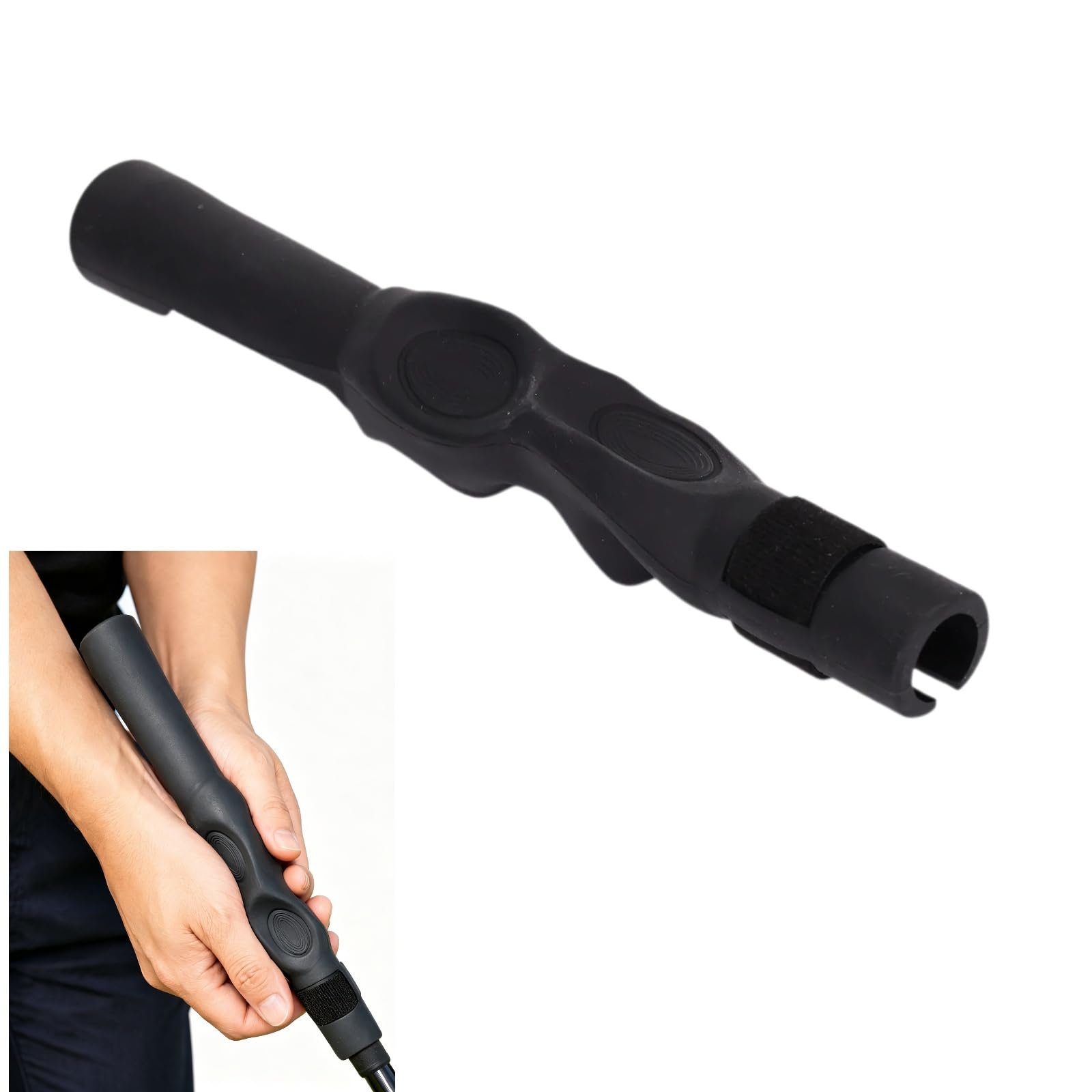 Zilaro Golf Grip Training Aid, Golf Training Aids For Correct Hand Position & Swing Skill, Soft Rubber Golf Grip Trainer With Adjustable Strap Fits Most Club Grips For All Levels To Enhance Precision