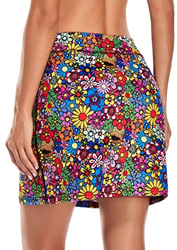 Kimmery Women's Athletic Tennis Skorts Golf Skirts with Pocket Sizes M-3XL4