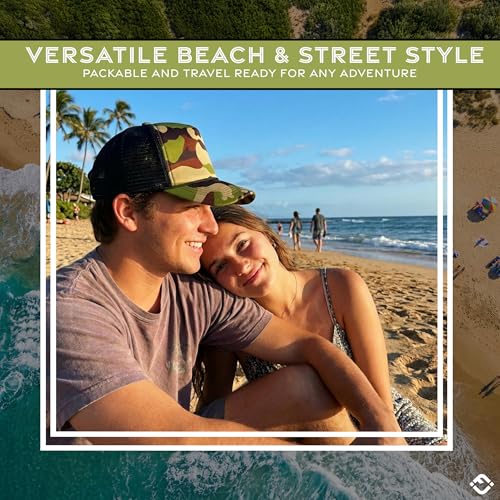 Image of Funky Junque Blank Mesh Foam Lightweight Snapback Trucker Hat | Lightweight Foam Trucker Hat with Breathable Mesh Back, Golf Beach and Street Style, Trendy Trucker Hats for Men