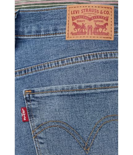 Levi's Women's Classic Straight Ankle Jeans, (New) Eternal Indigo Mid (Stretch), 30 - image 5