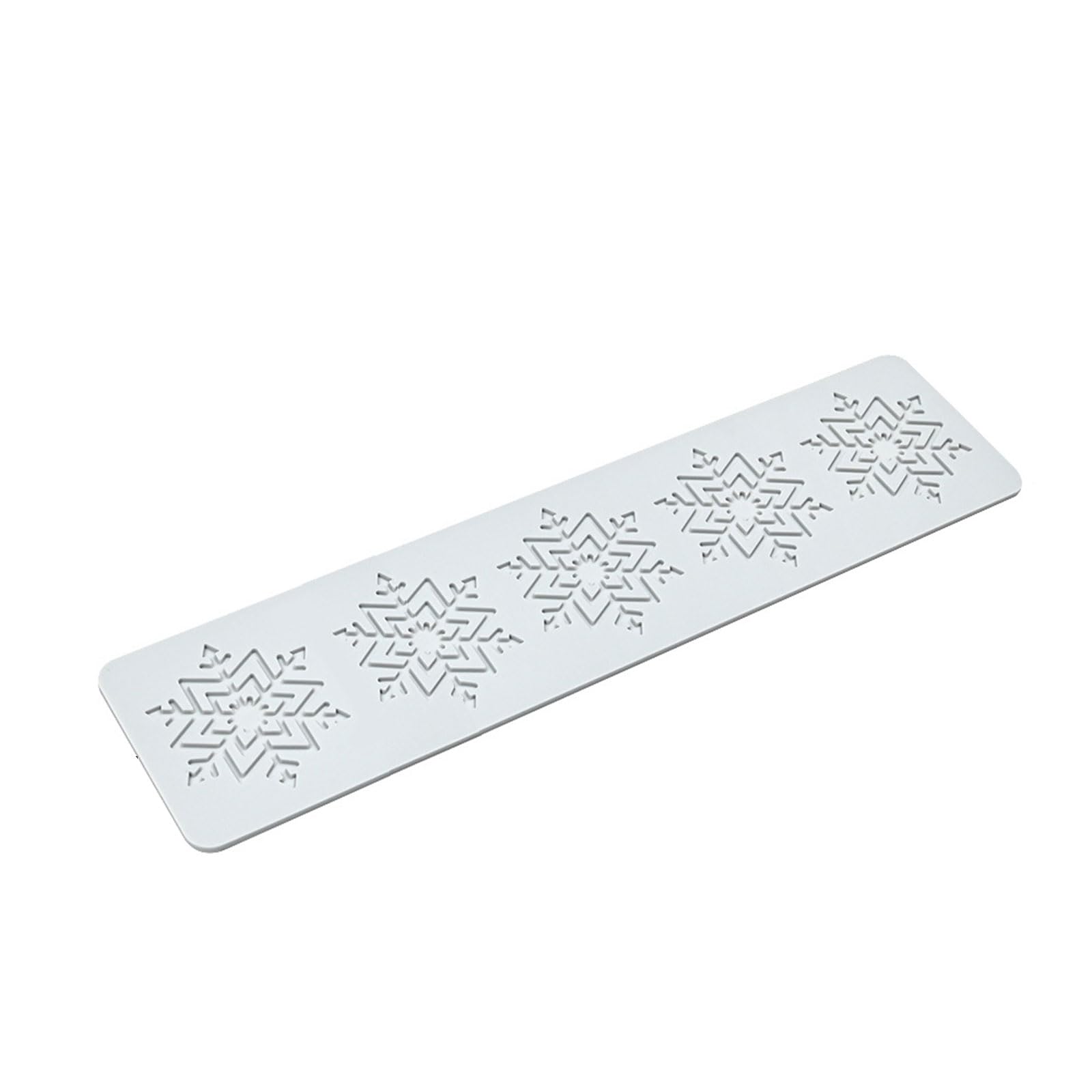 NEWFT Silicone Lace Mats Christmas Fondants Cake Chocolate Silicone Sugar Flipping for Handmade Dessert