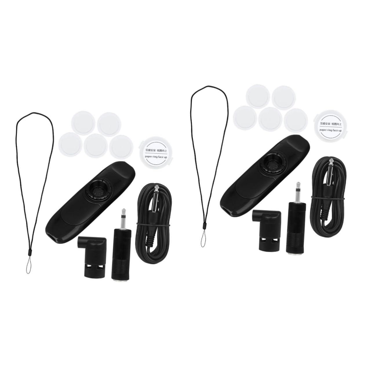 Toyvian 2piezas Kazoo Profesional Eléctrico Para Niño Niña y Adultos Instrumento Musical Fácil De Aprender Para Acompañar Guitarras y Violines Diseño y Ónix