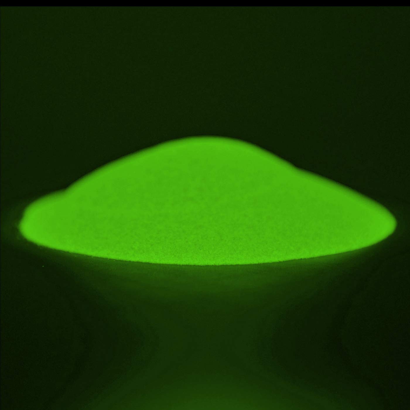 lumentics Photoluminescent colour pigment yellow 40 g, self-luminous colour powder, afterglow pigment, luminescent powder - Image 2