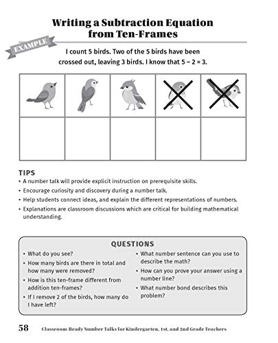 Classroom-Ready Number Talks for Kindergarten, First and Second Grade Teachers: 1000 Interactive Act
