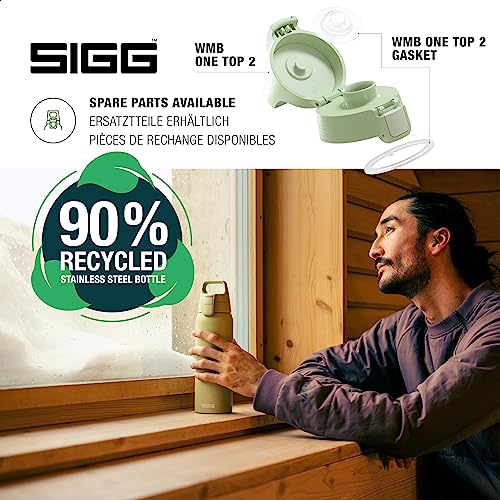 SIGG, Insulated Water Bottle, Shield Therm One, Suitable for Carbonated Beverages, Leakproof, Dishwasher Safe, BPA Free - Image 4