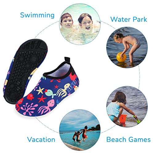 Image of Kids Swim Water Shoes Quick Dry Slip on Aqua Socks(Toddler /Little Kid)