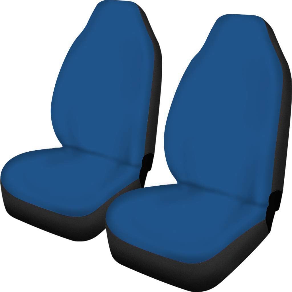 Beauty Collector 2pcs Solid Yellow Front Bucket Seat Cover Full for Women, Seat Cover for Universal Cars, Trucks, Vans, & SUV