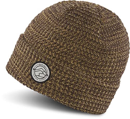 Bonnet Dakine Bryson Beanie Hat D10003600 en maille bicolore Tan et Mole