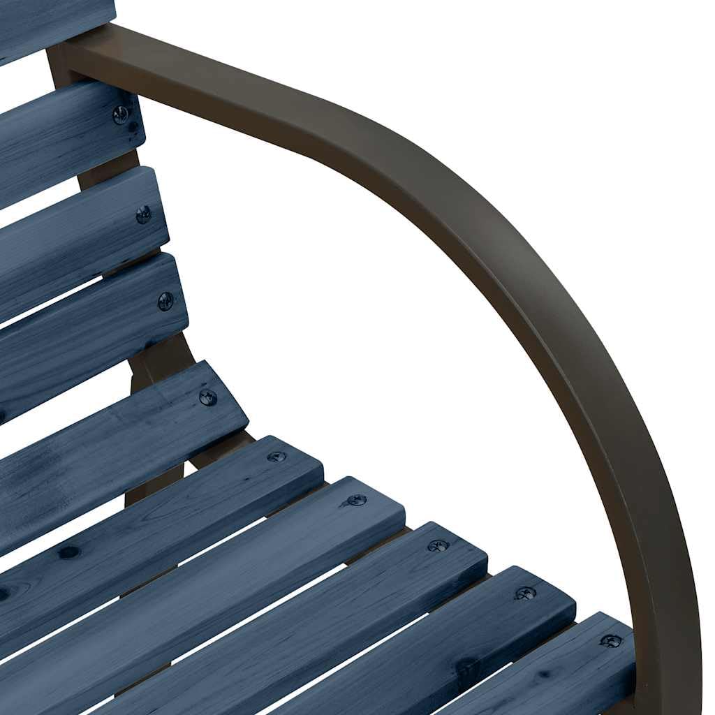 Banc de jardin pour enfants 81 cm en bois de sapin chinois gris