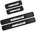 4 Piezas De Placas De ProteccióN Para El AlféIzar De La Puerta De Fibra De Carbono Para AutomóVil, ProteccióN De Moldura De Pegatina AntiarañAzos, Para Suzuki Samurai