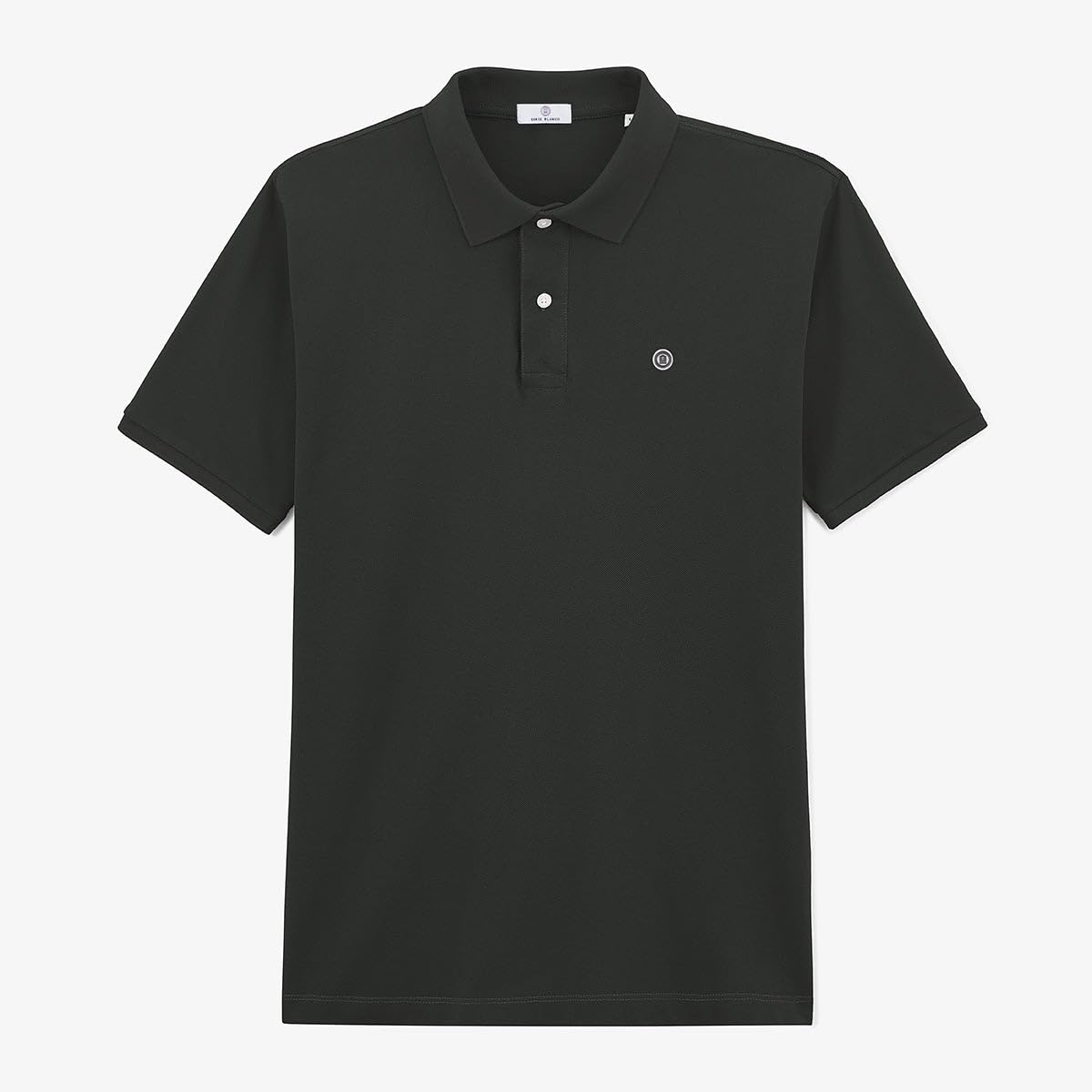 Serge Blanco Polo a Manica Corta Laxton in Cotone Maglia Piquet - Moda Uomo