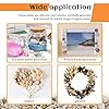 WEOXPR 200 Pcs Sea Shells Bulk Mixed Ocean Beach Seashells for Kids, Various Sizes Natural Sea Shell for Crafts, Home Decorations, Beach Theme Party, Wedding Decor, DIY Crafts, Crafting Shells #5
