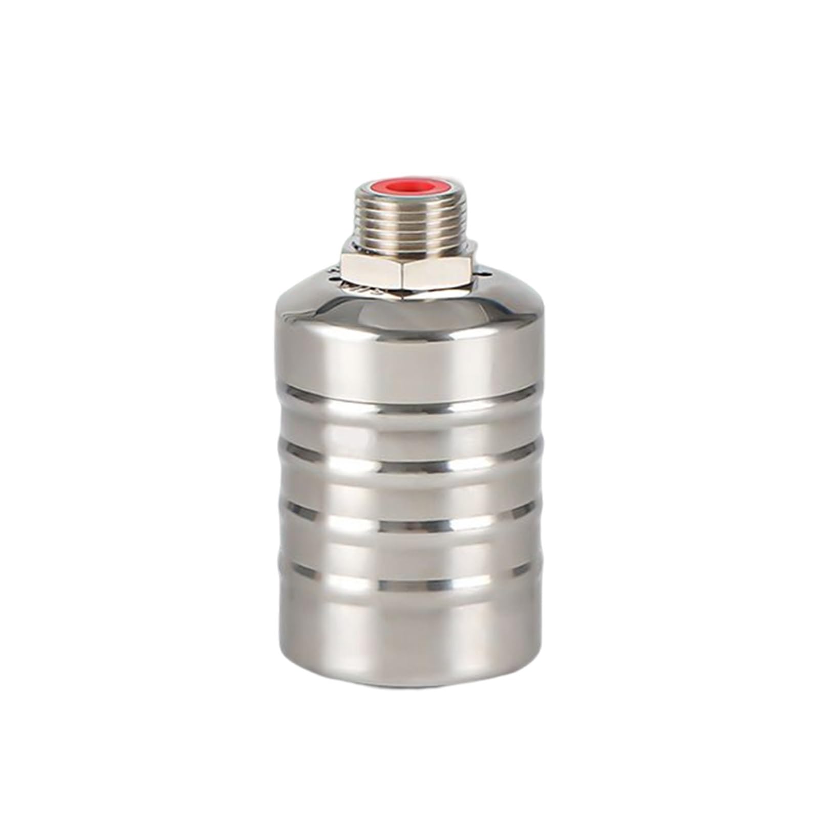 Gqnblvhzupdm Upper Water Inlet Electric Ball Valve Stainless Steel Float Valve Water Tank 1/2" 4/3" Tower Shutoff Floating Ball Automatic Level Control(1/2",)