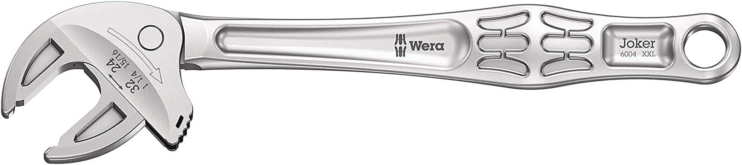 Wera Tools 6004 Joker XXL & Flexible Size Adjustment; 24-32mm & 10-13mm