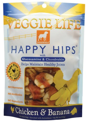 Dogswell Veggie Life Happy Hips Chicken Banana 5 oz