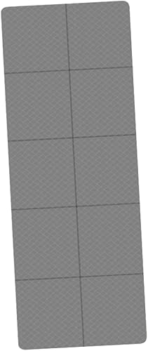 Alfombrilla de ejercicio plegable plegable para yoga, gimnasio en casa, protección para el suelo, almohadilla de yoga antideslizante para