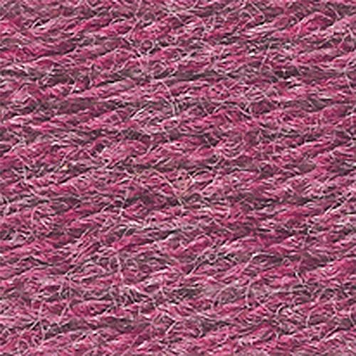 Image of Lion Brand Wool-Ease Yarn, Worsted-Weight Yarn for Knitting, Crocheting, and Crafting, Dark Rose Heather, 3-Pack