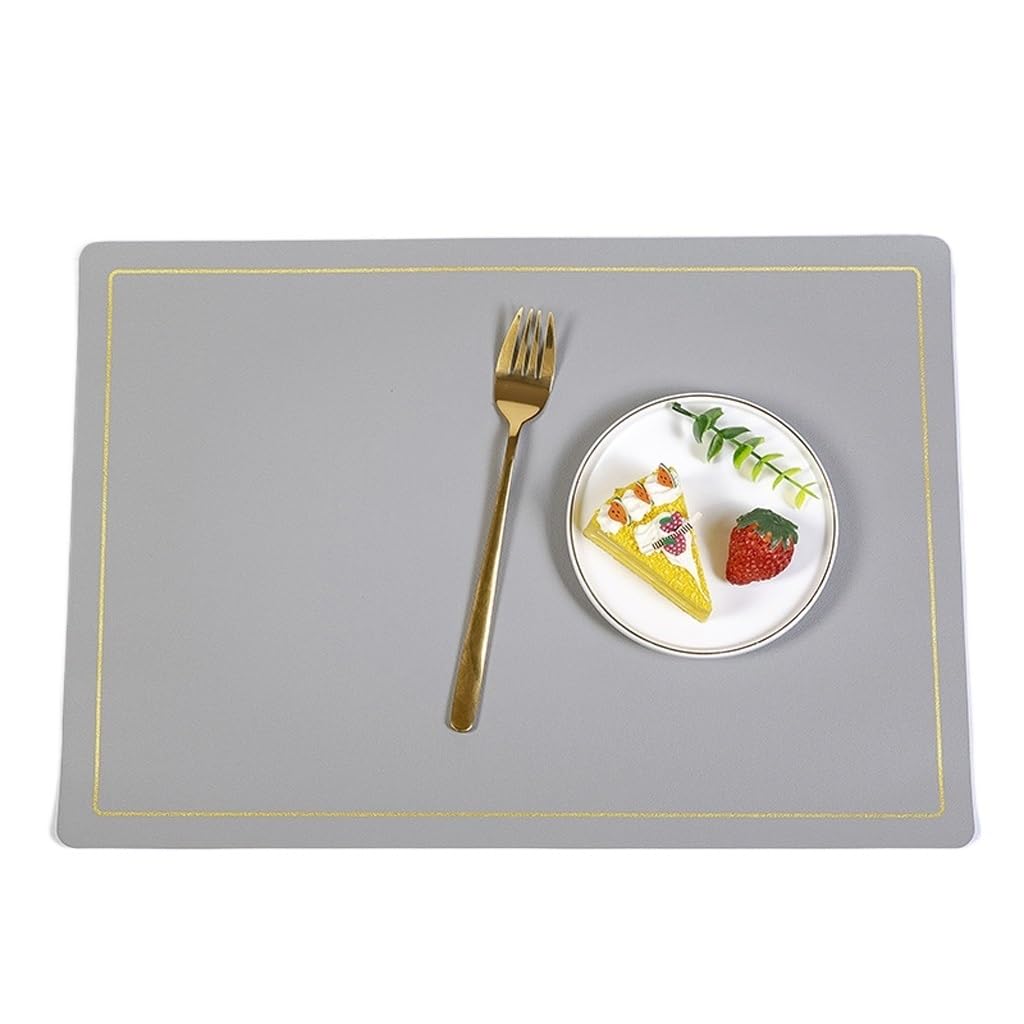 Set de table thermique imperméable anti-tache pour assiette chaude et tasse