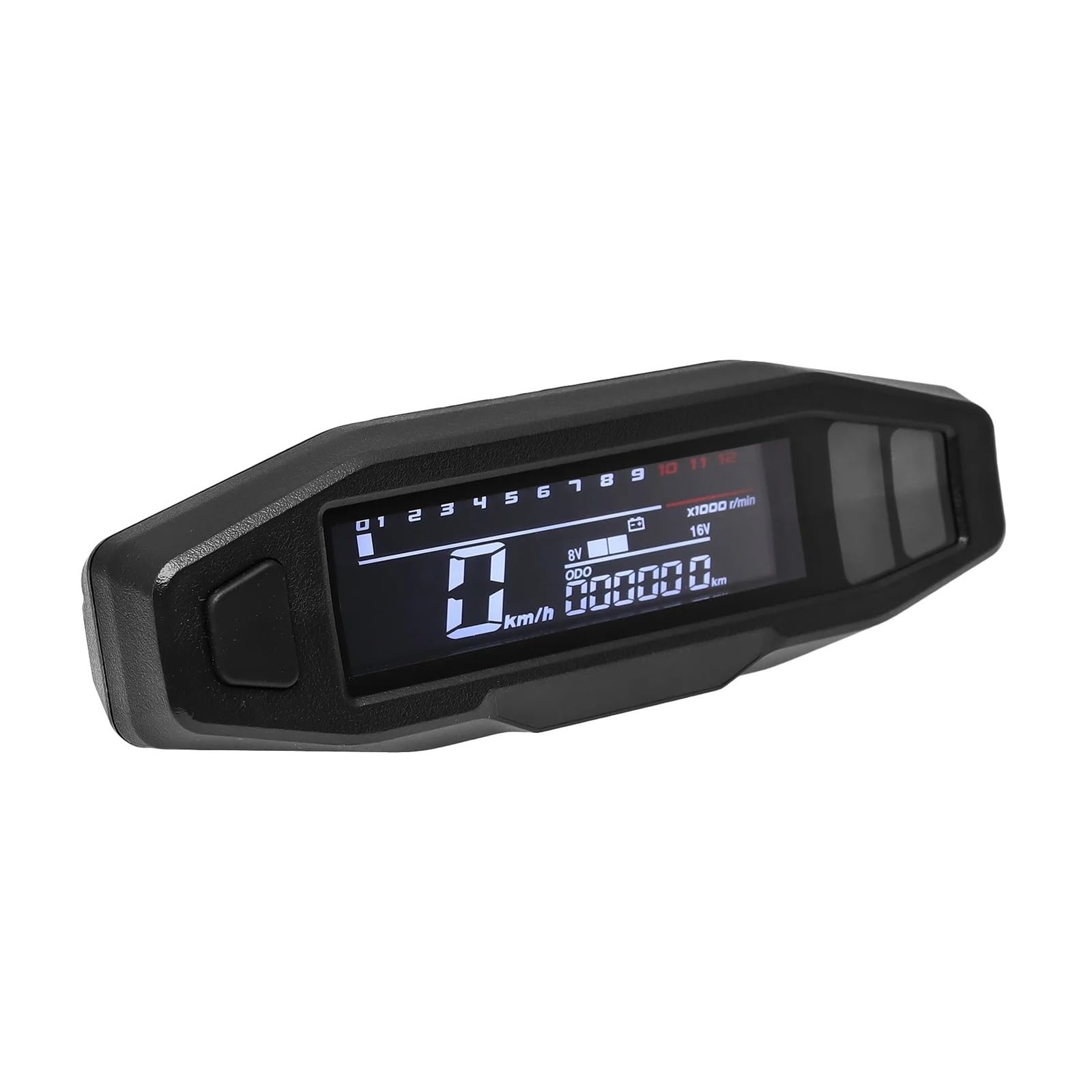 Tachimetro Moto Universale Mini RPM Gauge Misuratore Di Moto Tachimetro Contachilometri Digitale Strumento Carburatore A Iniezione Elettrica Per KR200