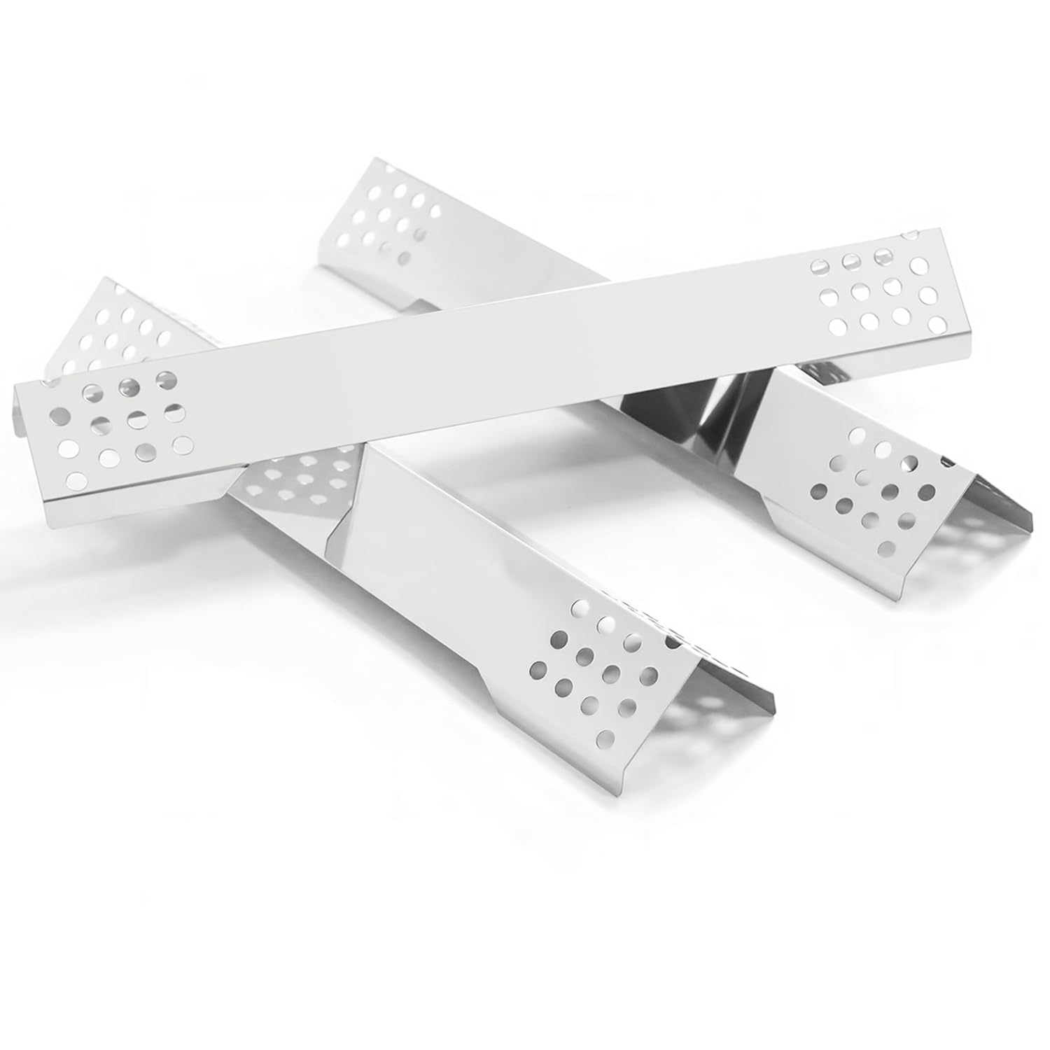 Edelstahl Heizplatte für Rösle Videro Series G3, G3-S, G3-S Nero, Vario+, 40.2CM Brennerabdeckung Ersatzteile Flammenverteiler für Rösle Videro G2, G4, G6 Serie und Sansibar Aromaschienen, 3 Stück