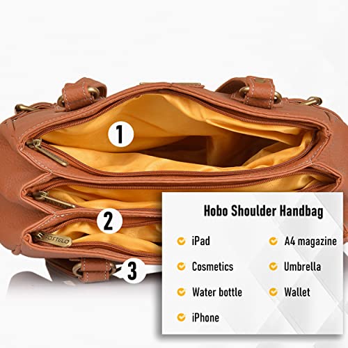 Image of Fostelo Women's Nightingale Satchel Tote Handbag for Women | Ladies Purse | Stylish Shoulder Bag | Gift For Women