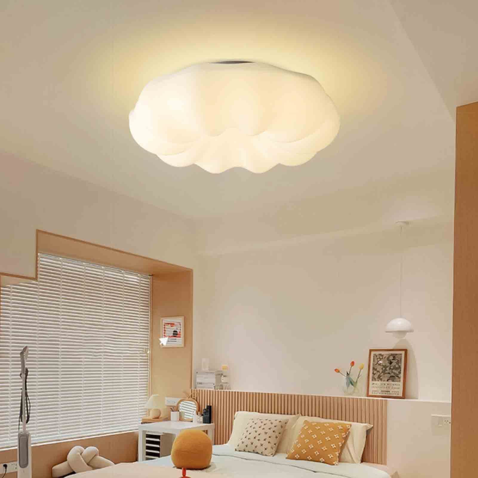 Chandelier, Chandelier,Led Ceiling Light, Pumpkin/Cloud Light Shade Ceiling Lighting, Creative Room Lights Pendant Fitting Lamps for Living Room