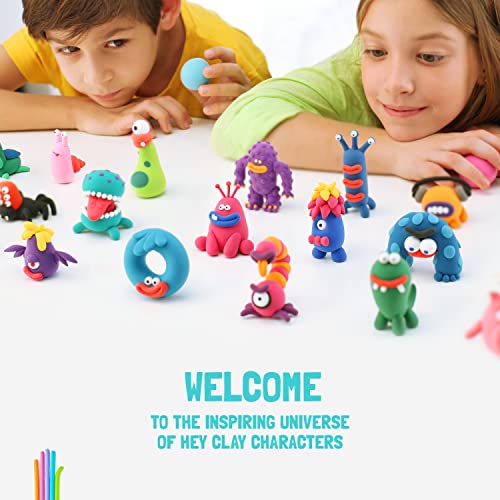 Hey Clay Forest Animals Set, Colourful Modeling Kids - Image 2
