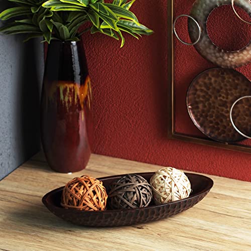 Hosley Honeycomb Wood Decor Bowl Is 14.3 Inch Long For Orbs Or Dried Potpourri And Is An Ideal Gift For Library Den Dorm Home Weddings Spa Reiki Meditation O3 #TOP6