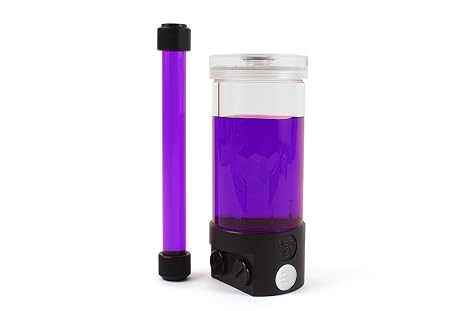 EKWB EK-CryoFuel Premix PC Coolant and Filling Bottle Bundle, 1000mL, Indigo Violet