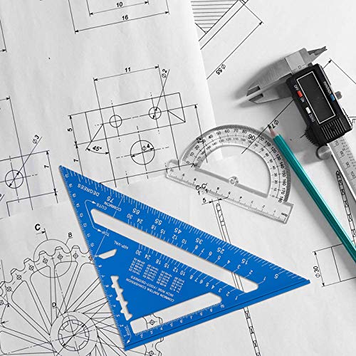 DASHUAIGE S27I Triangle square metric blue, Acrylic