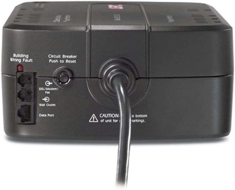 APC UPS Battery Backup for Computer, BE550G Surge Protector with Battery Backup, Dataline Protection
