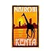 Distintivo da applicare con ferro da stiro Nairobi Kenya Vintage, motivo: giraffa, Africa, Savanna