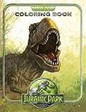  Magical Places! - Jurassic Park Coloring Book: Exclusive Illustrations of Dinosaurs Anf Many More In This Book To Keep You Creative And Relaxed
