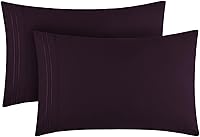Vista 53 de Mellanni Fundas de almohada – Fundas de almohada lujosas, extrasuaves, refrescantes – 2 PC Colección Iconic Fundas de almohada – Cierre de sobre