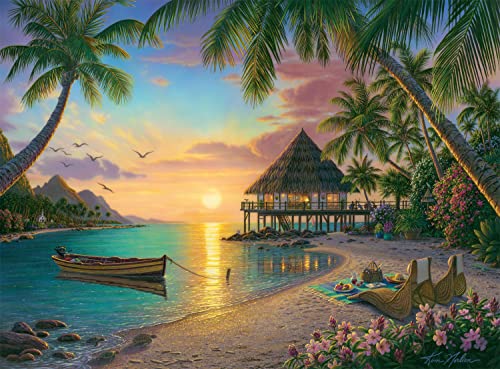 Buffalo Games - Kim Norlien - Hidden Paradise - 1000 Piece Jigsaw Puzzle, Multicolor