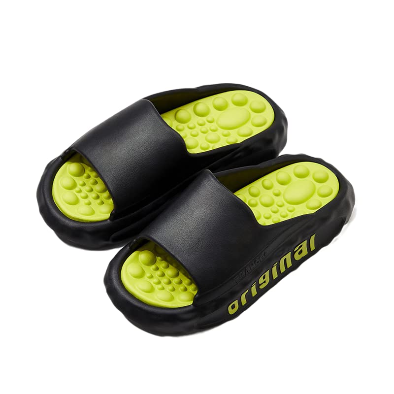 Colorful Acupressure Acupuncture Foot Massage Slippers Soft Thick Sole Indoor Outdoor Platform Sandals House Beach Essentials Flip Flop For Men and Women