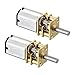 Rebower Micro Speed Reduction Gear Motor with Full Metal Gearbox [ for DIY RC Aircraft, Model Car ] - 1300RPM / DC 6V / 2 Pcs